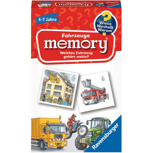 Ravensburger Wieso? Weshalb? Warum? Fahrzeuge memory®