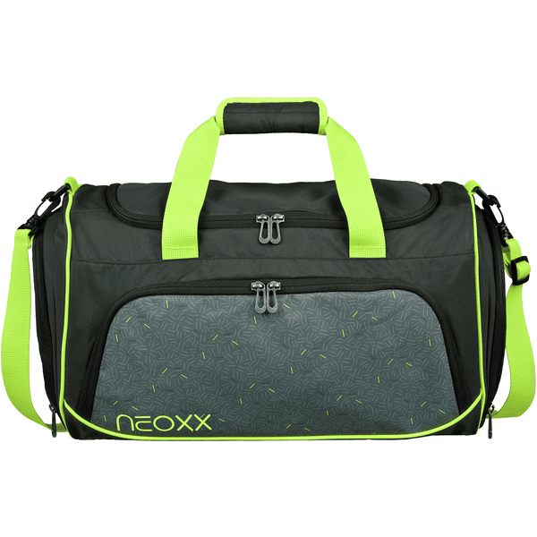neoxx  Move sportväska tillverkad av återvunna PET-flaskor, grå