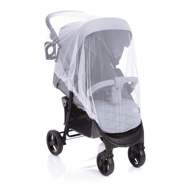 fillikid Klamboe voor buggy, kinderwagen en campingbedje - wit 