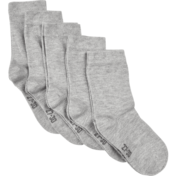 Minymo Socken 5er Pack Light Grey