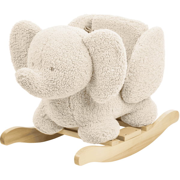 Nattou TEDDY gyngedyr bamse elefant ecru