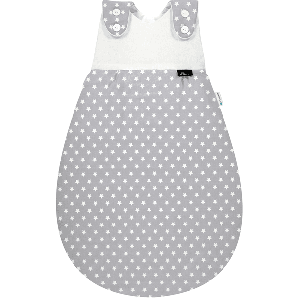 Alvi® Baby-Mäxchen® Außensack TENCEL® Stars Silber