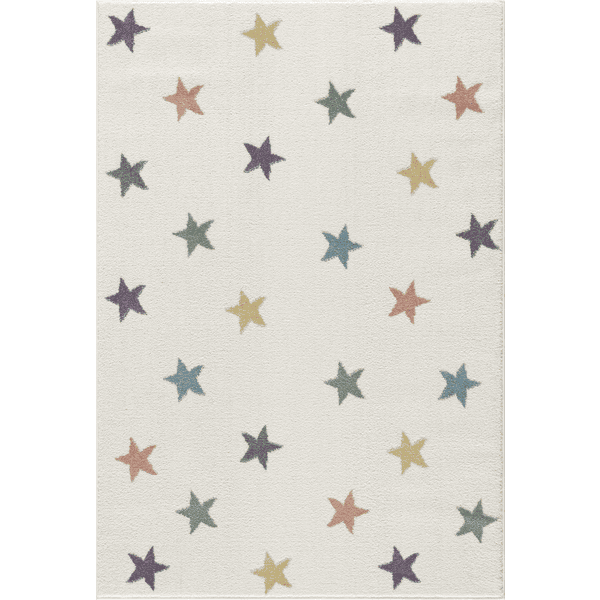 LIVONE Alfombra infantil Happy Rugs Fame creme/multi