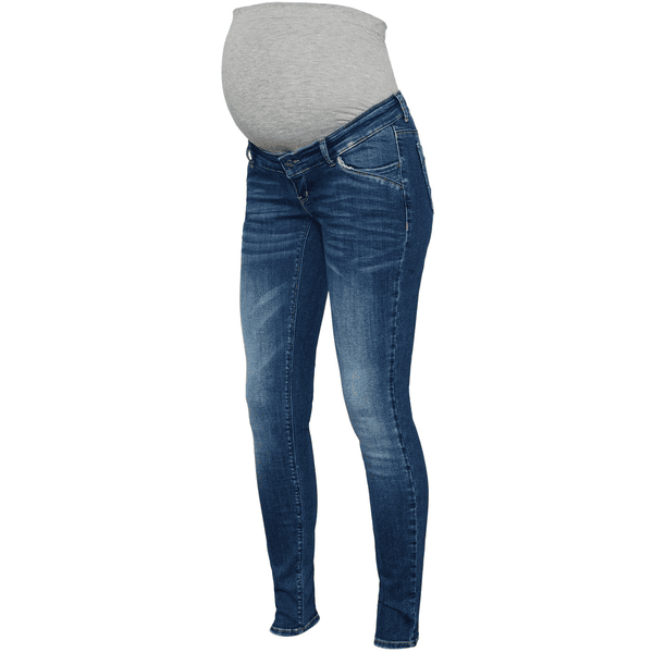 MAMA LICIOUS Äitiyshousut MLSAVANNA Medium Blue Denim