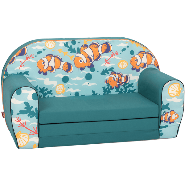 knorr toys® Sofa dla dzieci - " Clown fish" 
