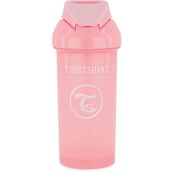 Twistshake Twistshake Straw Cup 360ml 6+m Pastel Pink - Tasses et