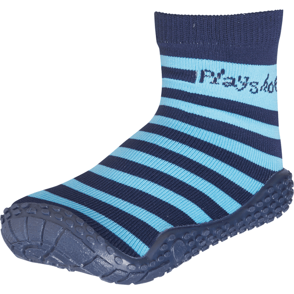Playshoes Aqua sokker marine / lyseblå