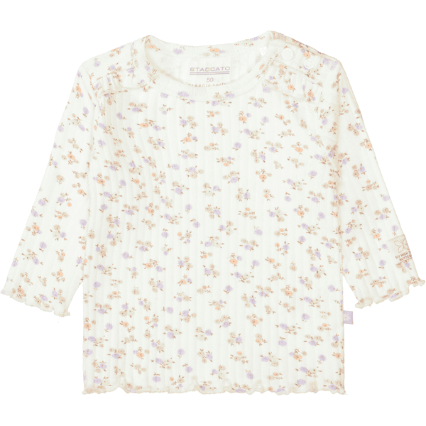 STACCATO  T-shirt pearl white à motifs 