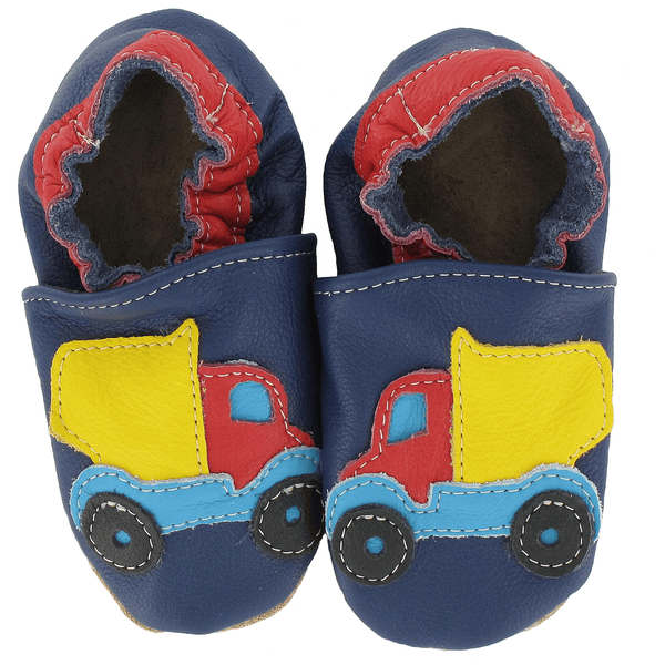 BaBice Kruipschoenvrachtwagen blauw
