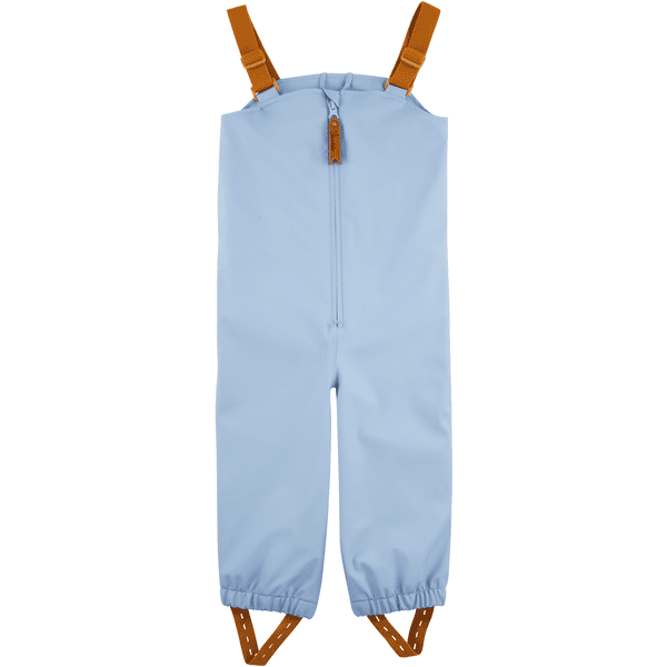 Sterntaler Pantalon de pluie sans doublure bleu uni 