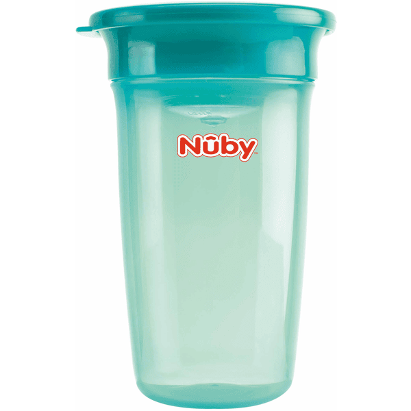 Nûby 360° sippy cup WONDER CUP Basic dès 6 mois 300 ml en aqua