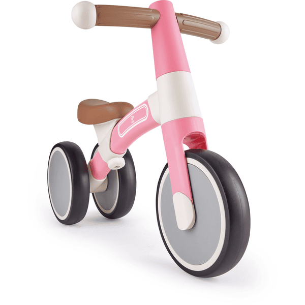 Bicicleta sin pedales para niños de aluminio rosa