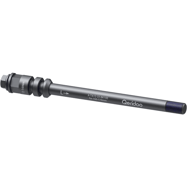 Qeridoo ® Oś przelotowa adapter M12x1,0 160 - 174 mm P1