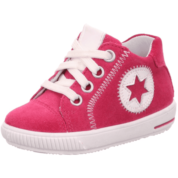 superfit Girls Halbschuh Moppy rot/weiss (mittel)