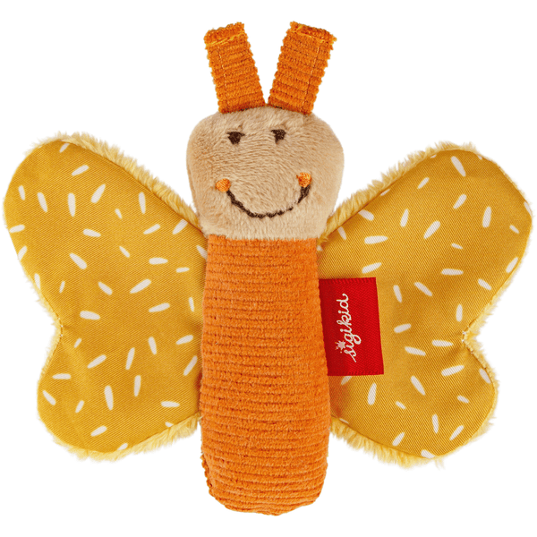 sigikid® Greifling Schmetterling ocker Yellow