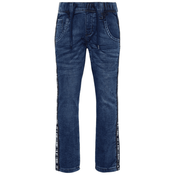 name it Boys Jeans Nmmrobin Dark Blue Denim