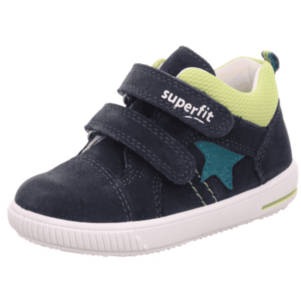 superfit Halbschuh Moppy blau / hellgrüm