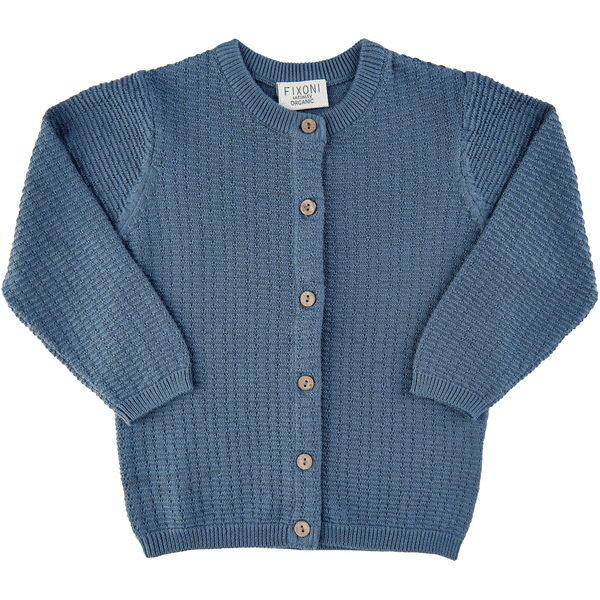 FIXONI Cardigan en tricot bleu Chine 