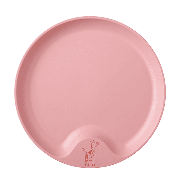 MEPAL Lasten lautanen mio - Syvä vaaleanpunainen