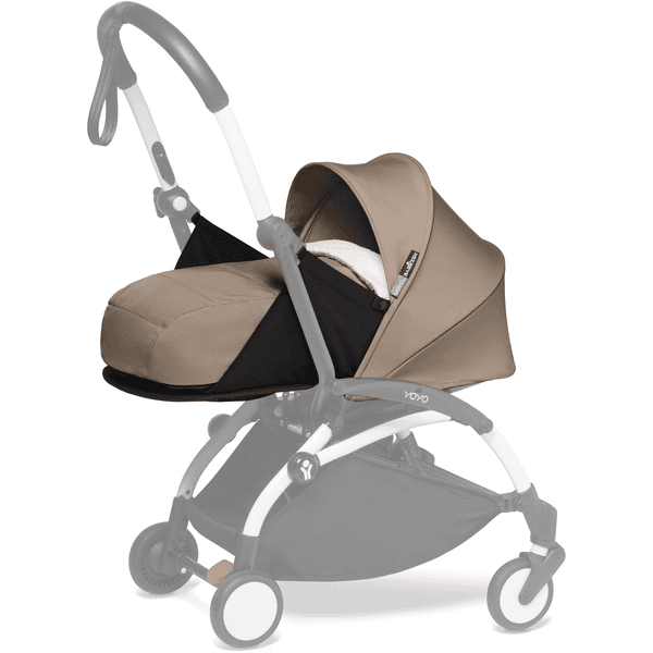 BABYZEN Neugeborenenaufsatz YOYO 0+ Taupe