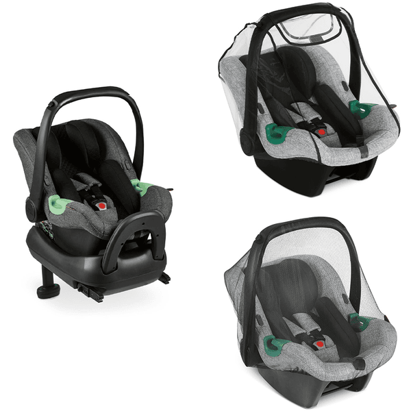 ABC Design Siège auto cosy Tulip Asphalt base Isofix accessoires