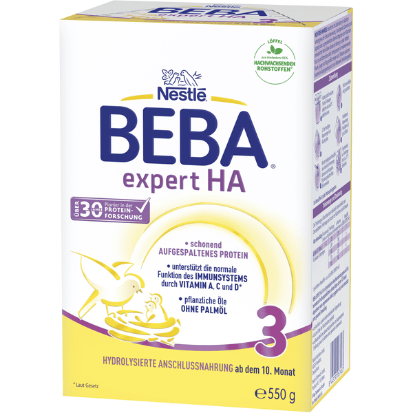 Nestlé Folgenahrung BEBA EXPERT HA 3 550 g ab dem 10. Monat