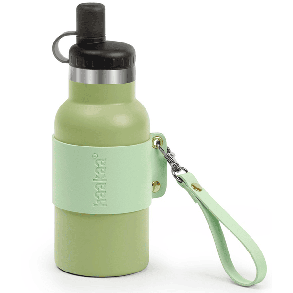 haakaa® Easy- Carry Thermische fles 350ml, avocado
