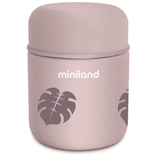 miniland Pot isotherme food thermy inox mini leaves 280 ml
