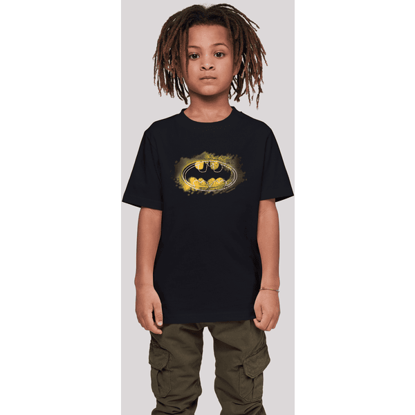 F4NT4STIC T-Shirt DC Comics Batman Spray Logo schwarz