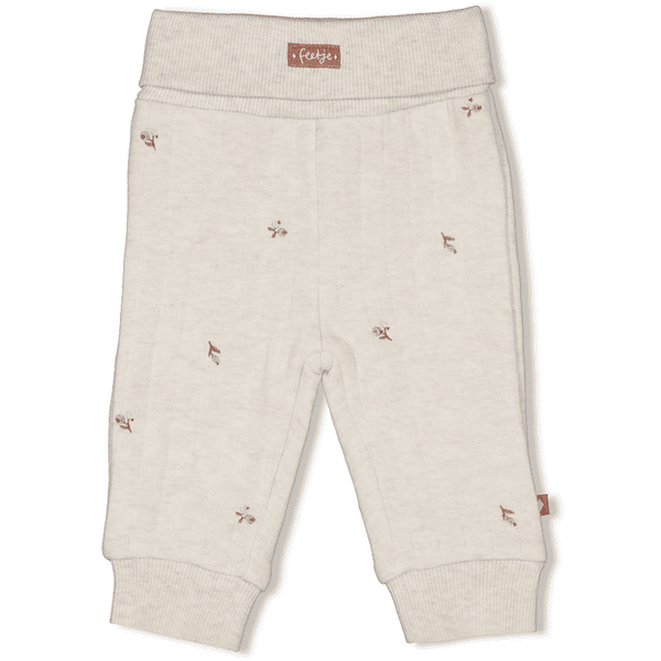 Feetje Pantalon à enfiler Little Rosebud nature mélangée