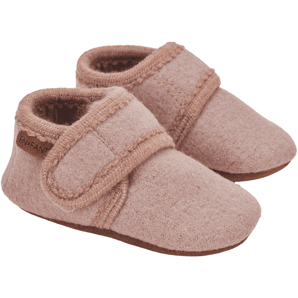 EN FANT Baby Wool Slippers Bark