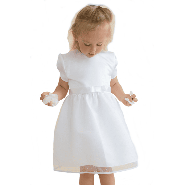 HOBEA Robe de baptême enfant Emilia blanc
