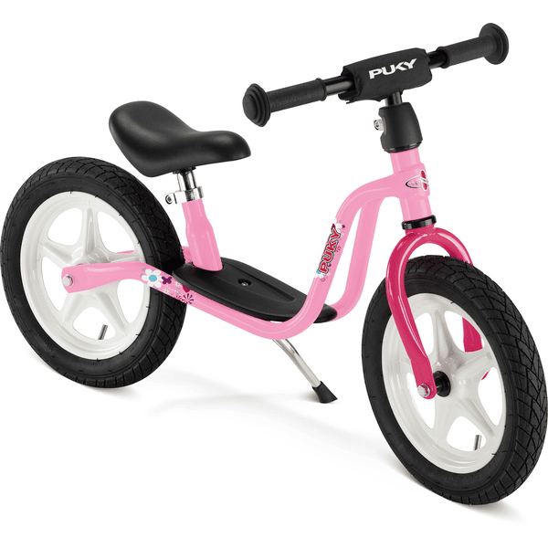 Bicicleta sin pedales rosa