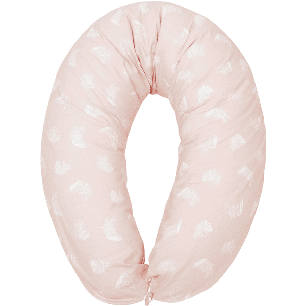 HOBEA-Germany Coussin d'allaitement plumes rose