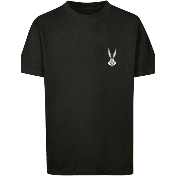 F4NT4STIC T-Shirt Looney Print Tunes Bunny Breast Bugs schwarz