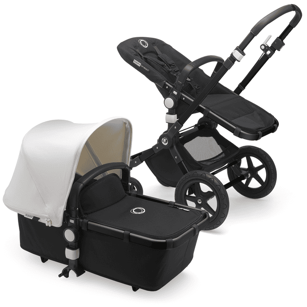 bugaboo Carro de bebé Combinado Cameleon 3 Plus Complete Negro / Negro 