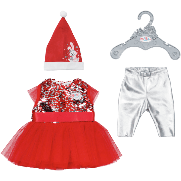 Zapf Creation BABY born® Tenue de Noël, 43 cm