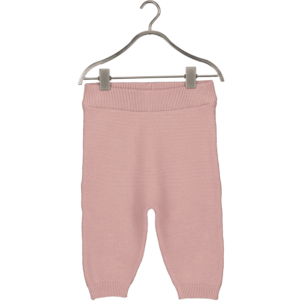 BLUE SEVEN Pantalon en tricot mauve