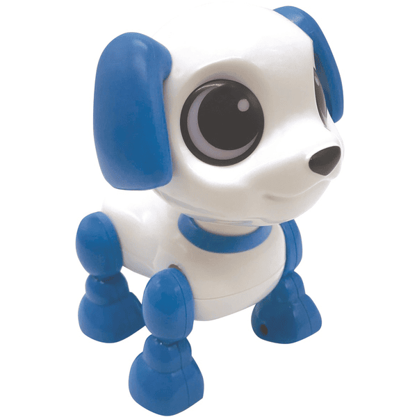 LEXIBOOK Power Puppy Mini - Hunde-Roboter mit Licht- und Soundeffekten, Handklatschbefehl, Sprachwiederholung