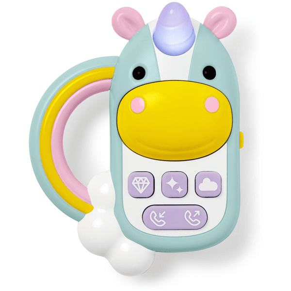 SKIP HOP Téléphone portable enfant licorne lumières