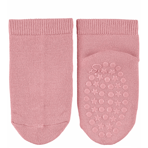 Sterntaler ABS-Söckchen Doppelpack Uni kurz rosa 