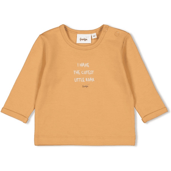 Feetje Langarmshirt Tiny Roar Camel