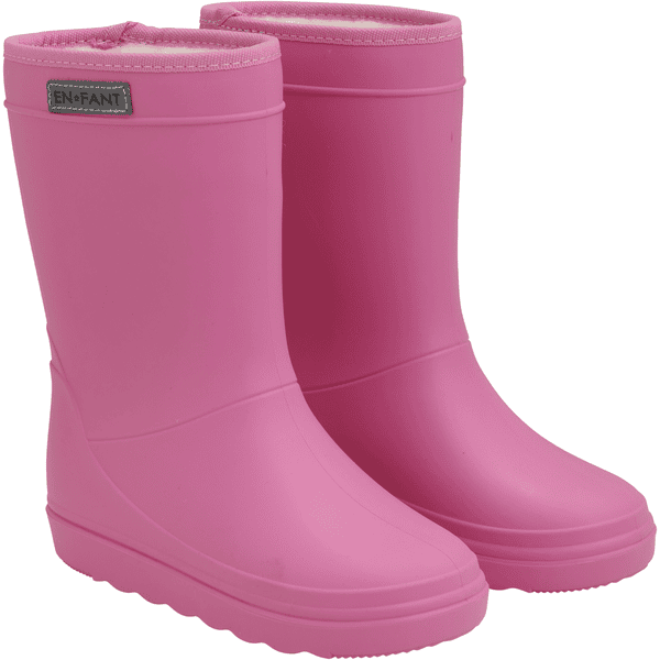 EN FANT Solid Thermo Boots Carmine Rose