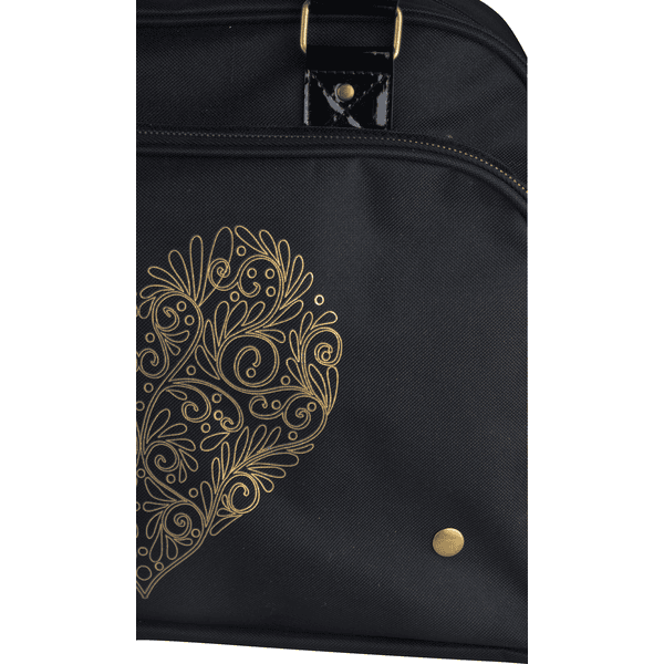 BABY ON BOARD Sac langer Premium Tattoo Liebe noir