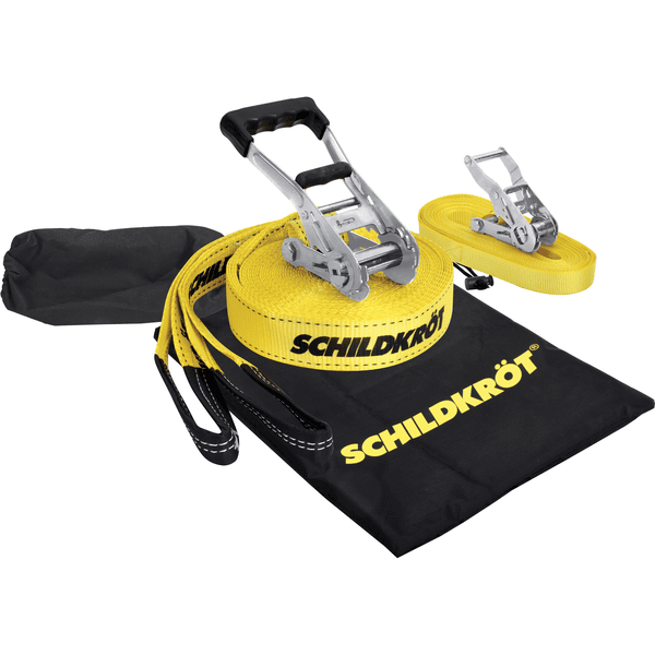 SCHILDKRÖT® Slackline inkl. gratis Teaching Line