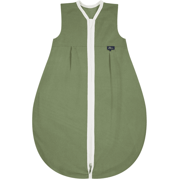 Alvi® Sacco nanna rotondo Mäxchen Light Special Fabric Felpa Nap green