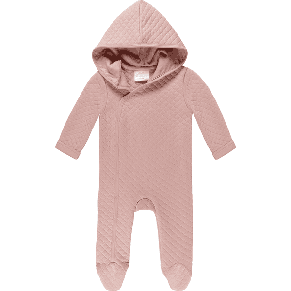 kindsgard Baby jumpsuit vaffel roze