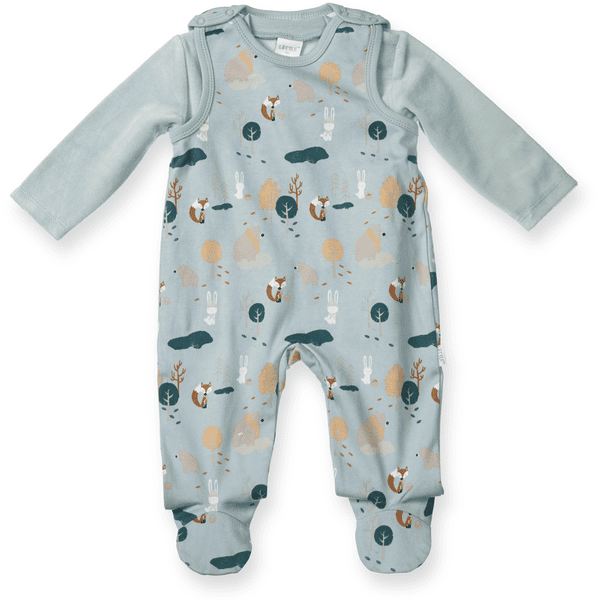 LITTLE  Romper set 2 pezzi animali della foresta