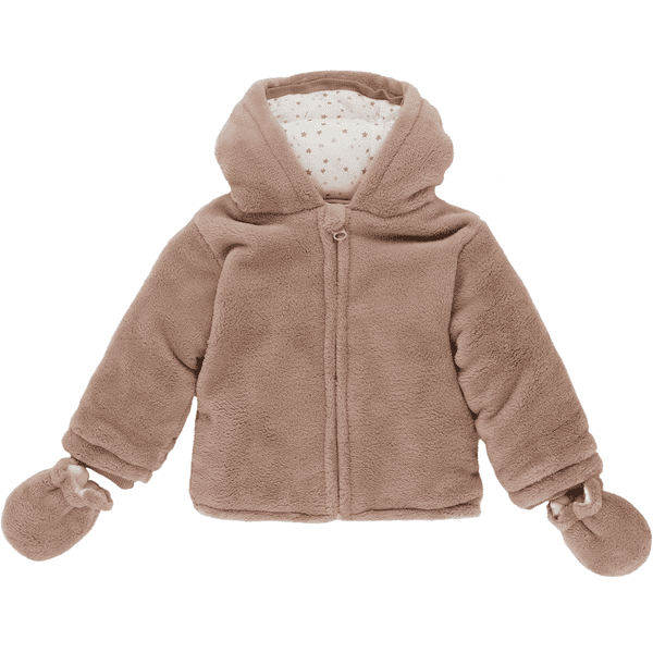 kindsgard Veste enfant peluche bomo rose