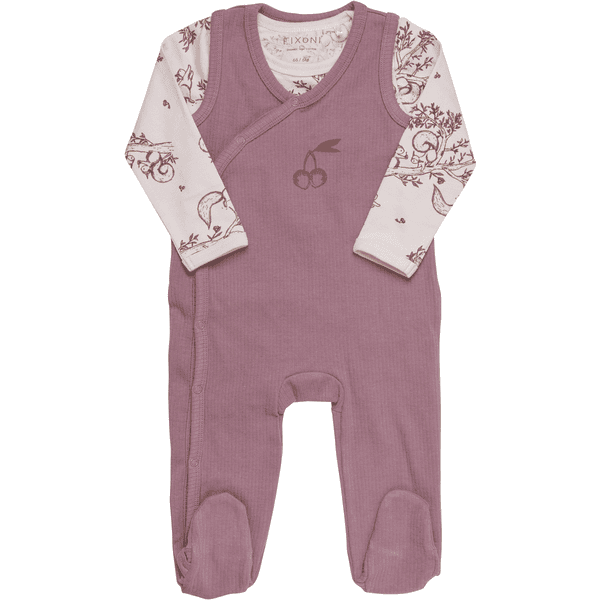 Fixoni romper sæt med top pink